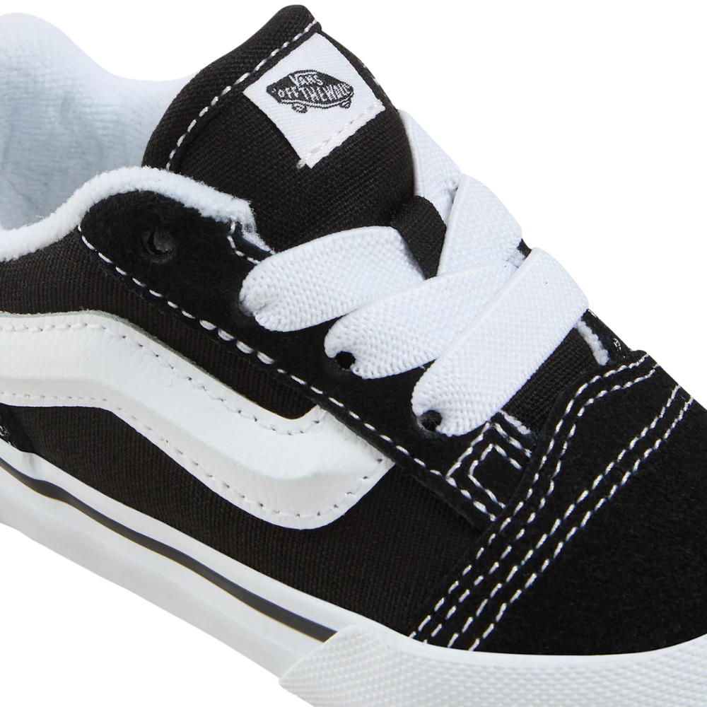 Vans - Knu Skool Elastic Lace  - Black/True White - Sneaker