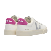 Veja - Campo - Leath Whi Silver Ultraviolet - Sneaker