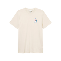 Dedicated - Stockholm Wish Chest  - Oat White - T-Shirt