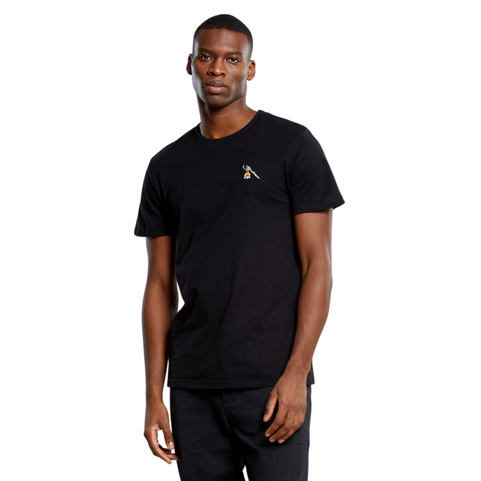 Dedicated - Stockholm Hot Coffee Emb  - Black - T-Shirt