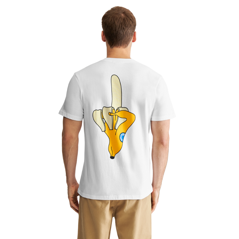 Dedicated - Stockholm Fuck Bananas  - White - T-Shirt