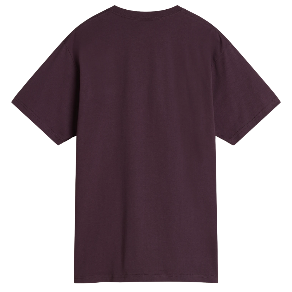 Vans - Left Chest Logo Tee EM  - Dark Port - T-Shirt