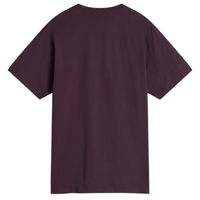 Vans - Left Chest Logo Tee EM  - Dark Port - T-Shirt
