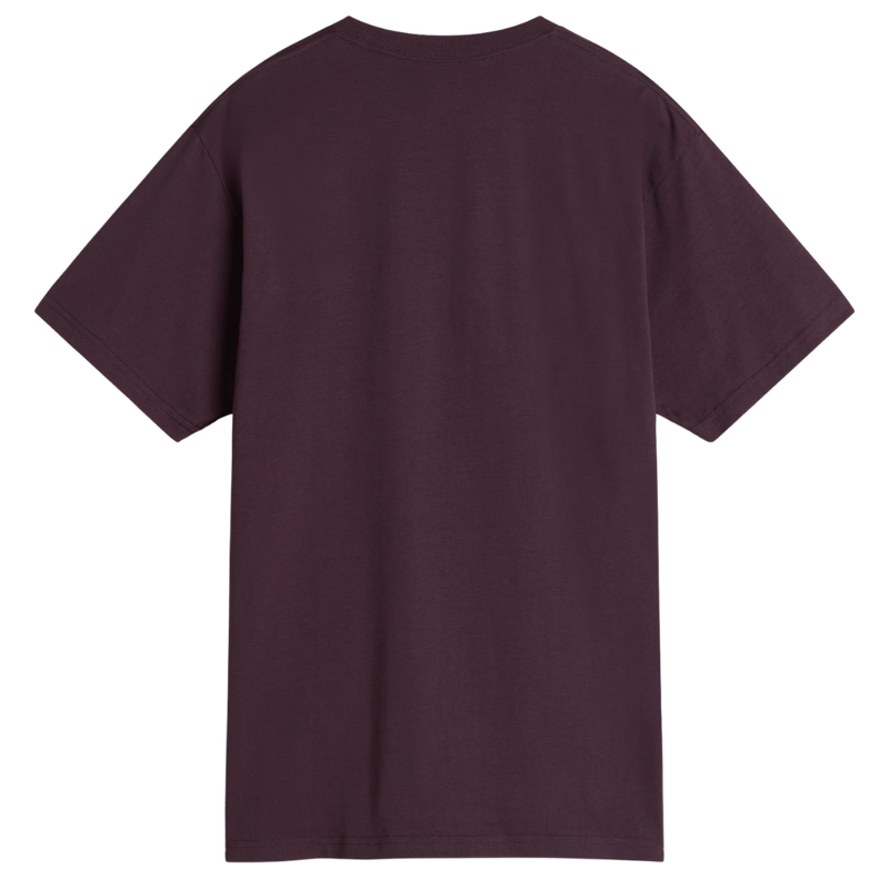 Vans - Left Chest Logo Tee EM  - Dark Port - T-Shirt