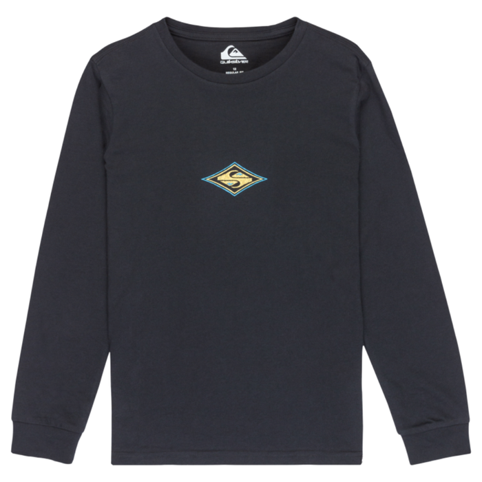 Quiksilver - EV Swell Ovation LS Youth - Black - T-Shirt Langarm