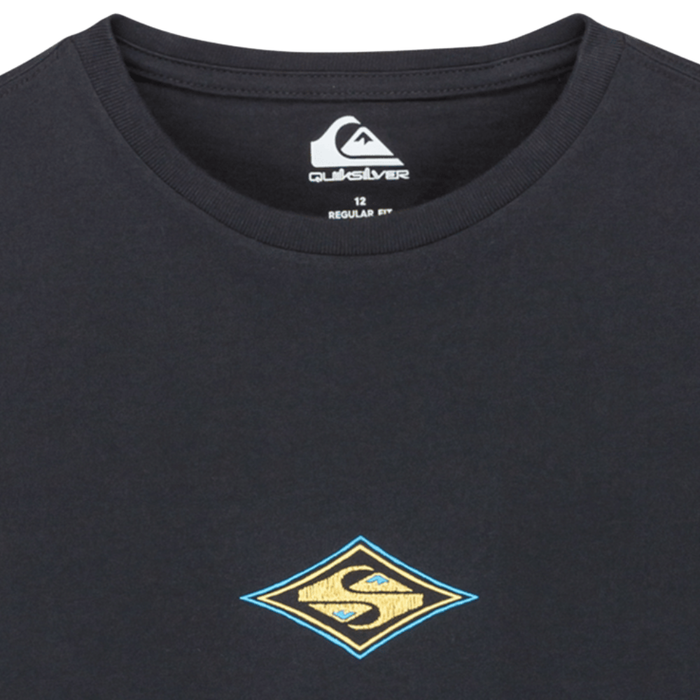 Quiksilver - EV Swell Ovation LS Youth - Black - T-Shirt Langarm