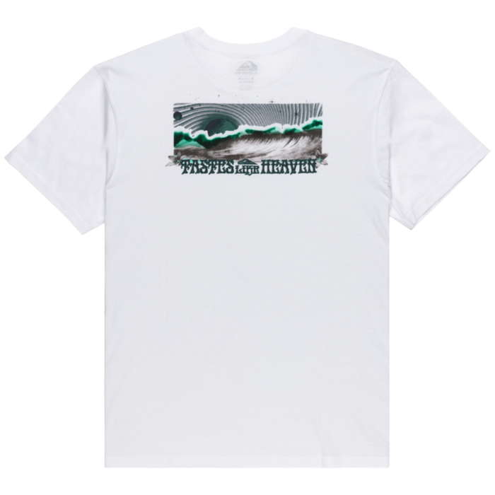 Quiksilver - EV Moon Run SS - White - T-Shirt