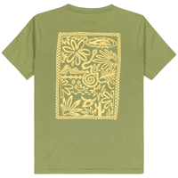 Quiksilver - Hw Snaky Ways SS Youth - Loden Green - T-Shirt