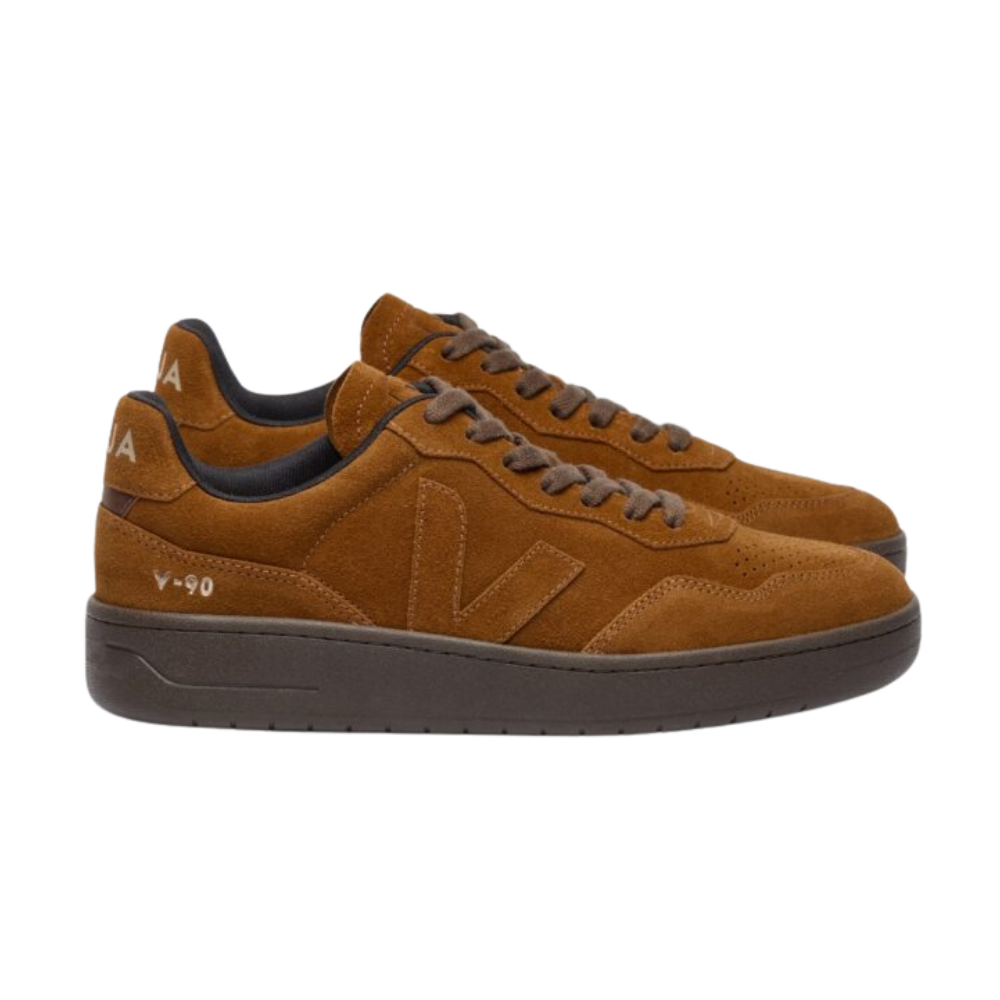 Veja - V-90 Suede - Full Cognac Eagle - Sneaker