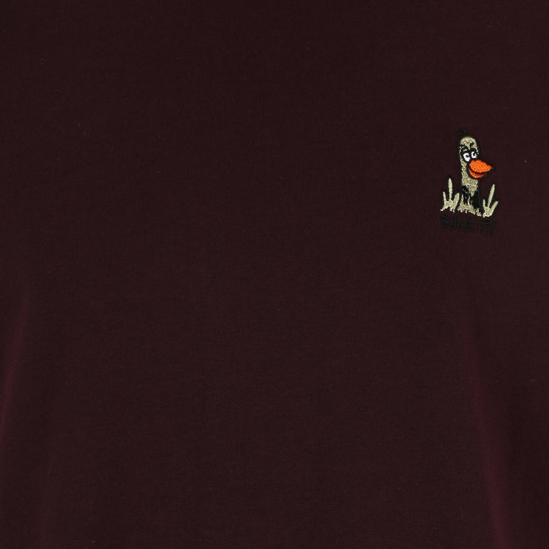 Iriedaily - What The Duck Tee - Aubergine - T-Shirt