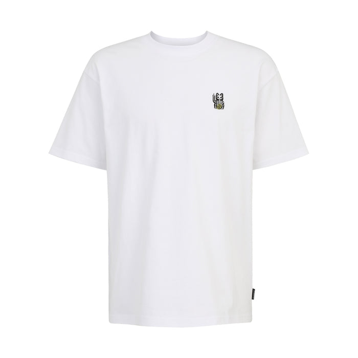 Iriedaily - Bone Cat T-Shirt - White - T-Shirt