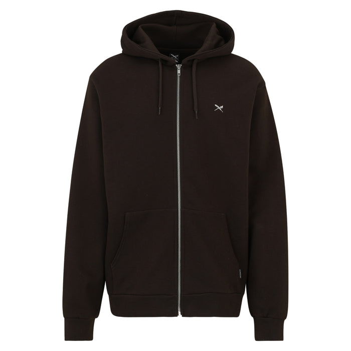 Iriedaily - Mini Flag 2 Zip Hood - Dark Coffee - Zip Hoodie