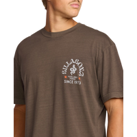 Billabong - Coiled Premium WW SS - Dark Brown - T-Shirt