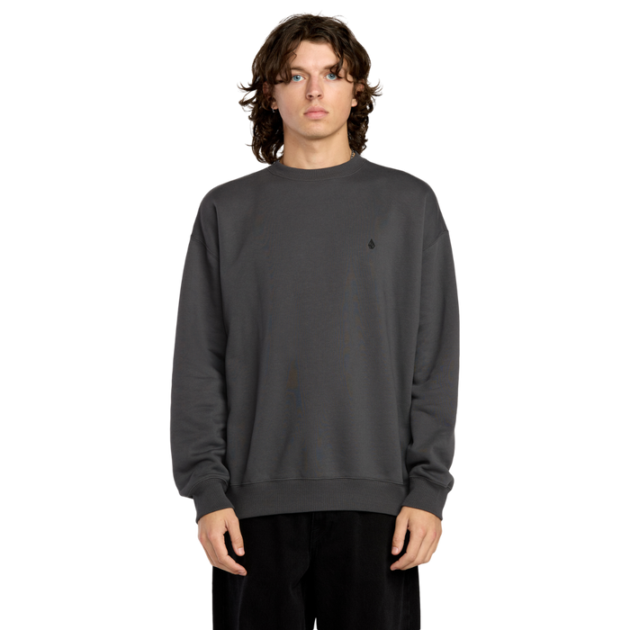 Volcom - Single Stone PW Crew - Asphalt Black - Crew Sweater