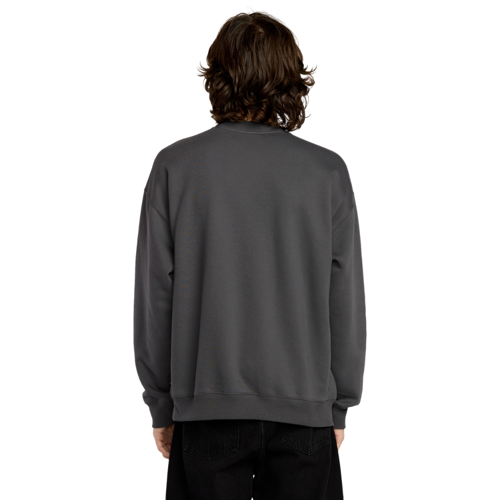 Volcom - Single Stone PW Crew - Asphalt Black - Crew Sweater