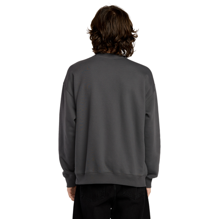 Volcom - Single Stone PW Crew - Asphalt Black - Crew Sweater