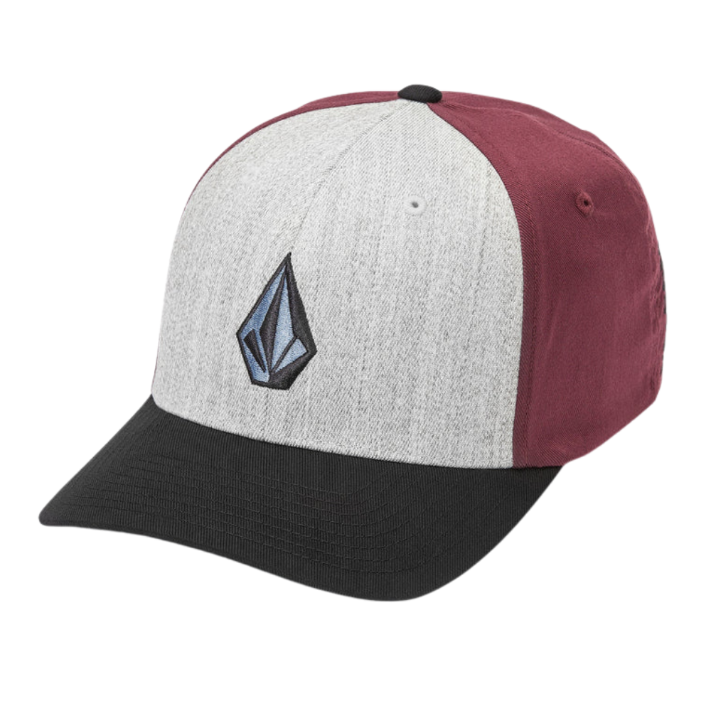 Volcom - Full Stone Hthr Flexfit Hat - Dark Slate - Flexfit Cap