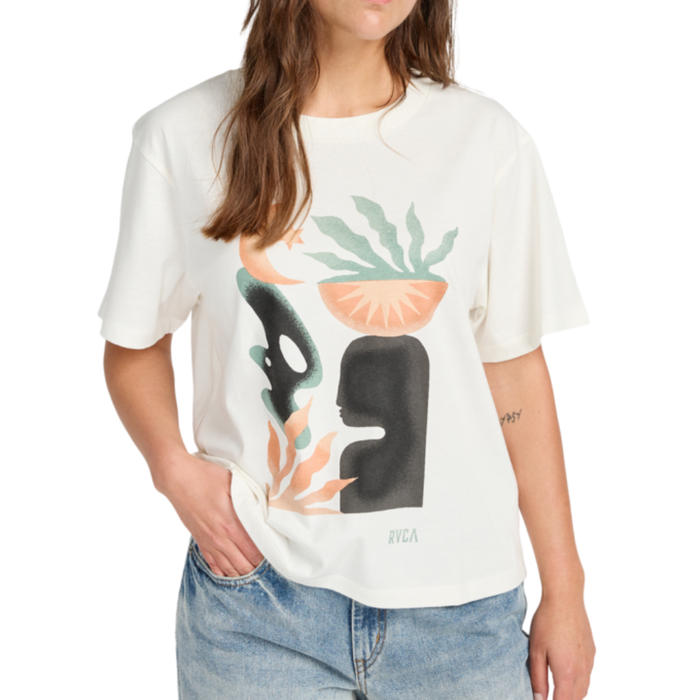 RVCA - Collage Tee - Antique White - T-Shirt