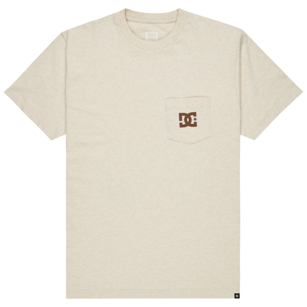 DC - DC Star Pocket HSS - Oatmeal Heather - T-Shirt