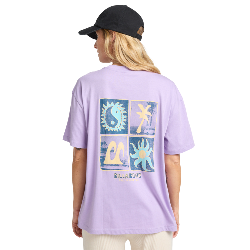 Billabong - Mixing Vibes - Light Purple - T-Shirt