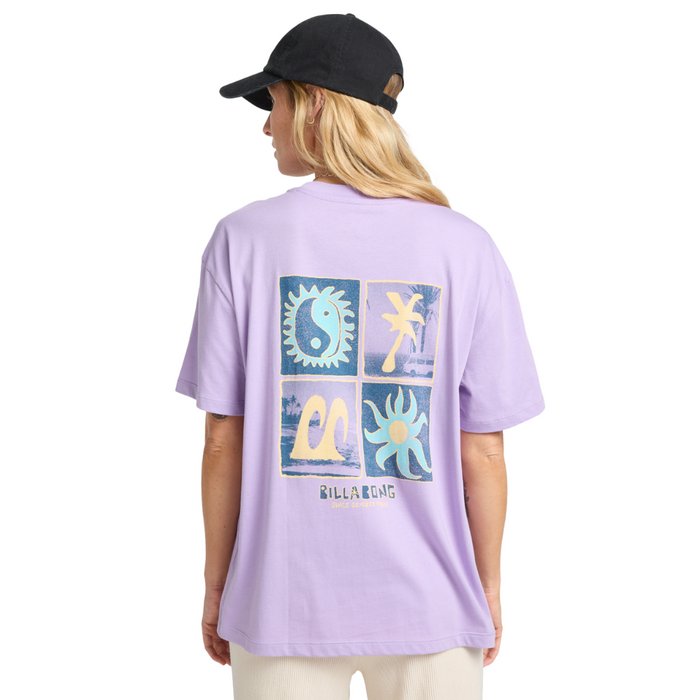 Billabong - Mixing Vibes - Light Purple - T-Shirt