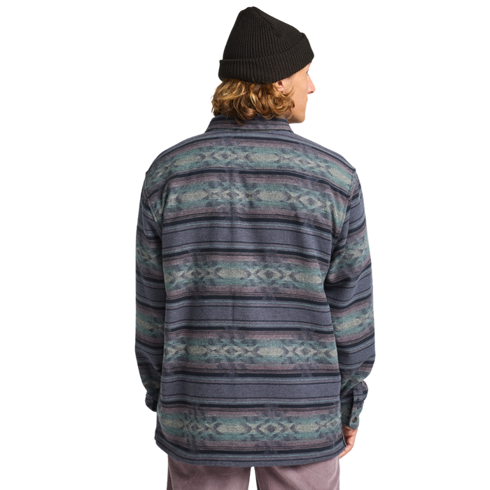 Billabong - Offshore Jacquard Flannel - Ombre Blue - Langarmhemd