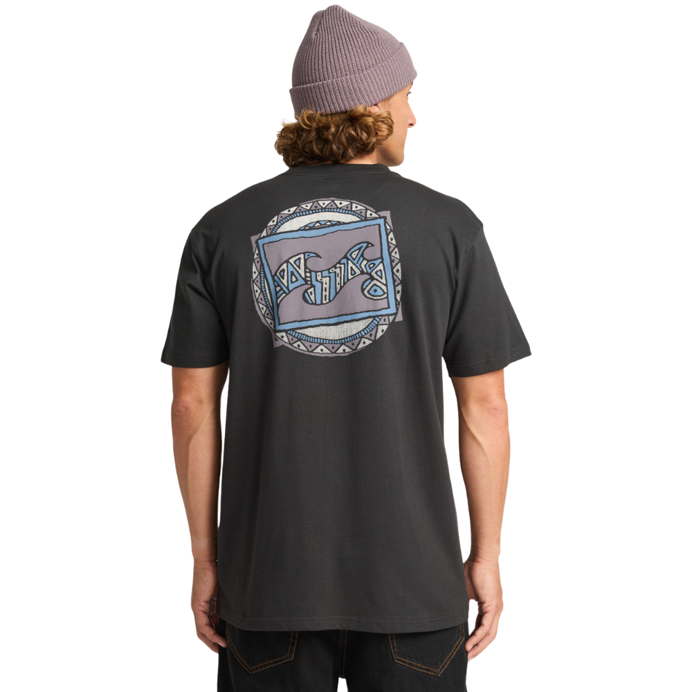 Billabong - Crayon Wave SS - Washed Black - T-Shirt