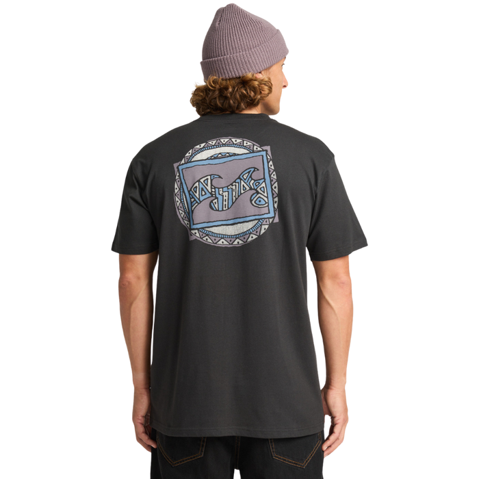 Billabong - Crayon Wave SS - Washed Black - T-Shirt