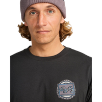 Billabong - Crayon Wave SS - Washed Black - T-Shirt