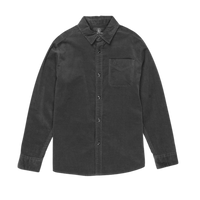 Volcom - Zander LS - Asphalt Black - Langarmhemd