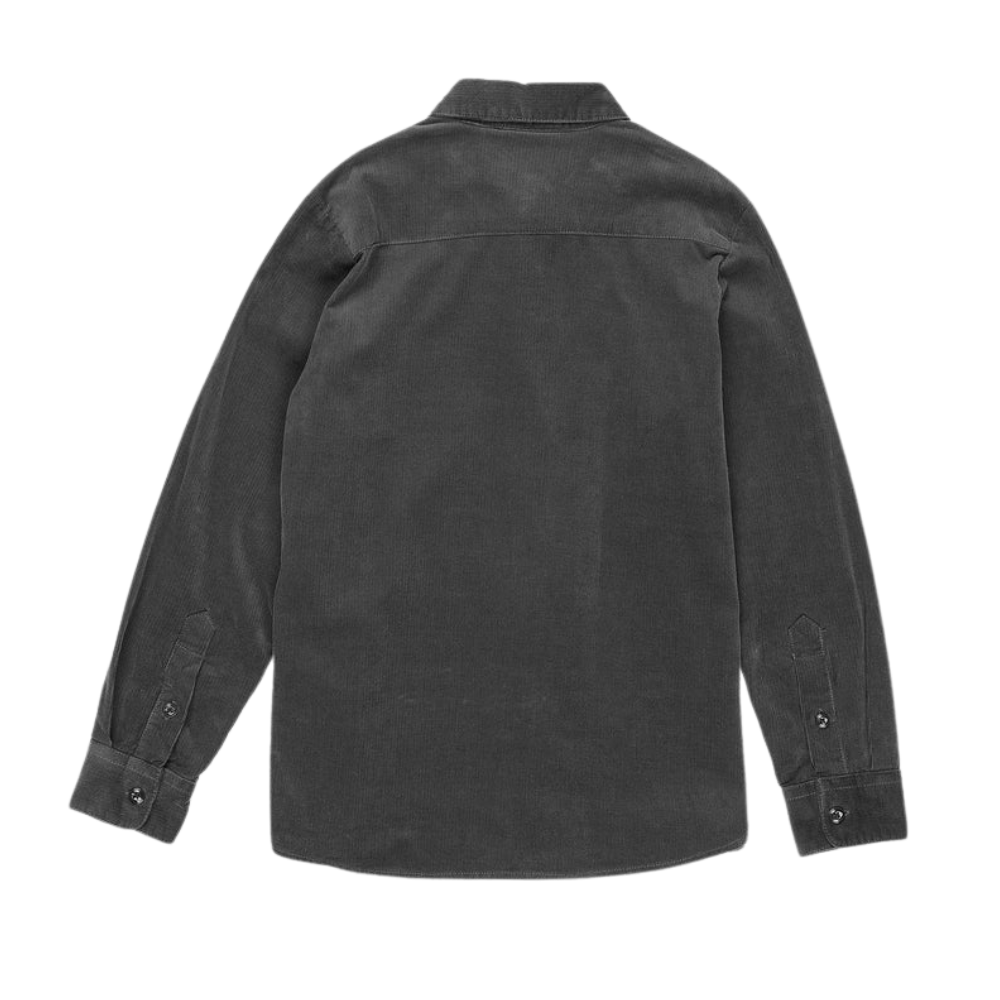 Volcom - Zander LS - Asphalt Black - Langarmhemd