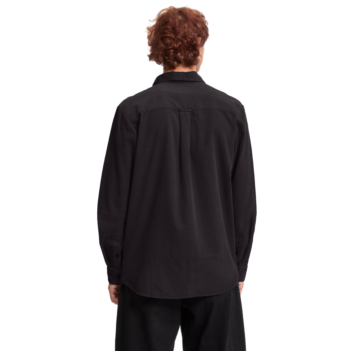 Volcom - Zander LS - Asphalt Black - Langarmhemd