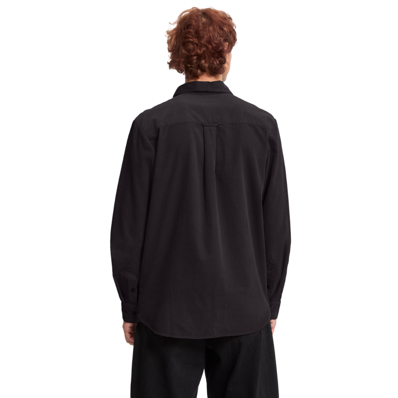 Volcom - Zander LS - Asphalt Black - Langarmhemd