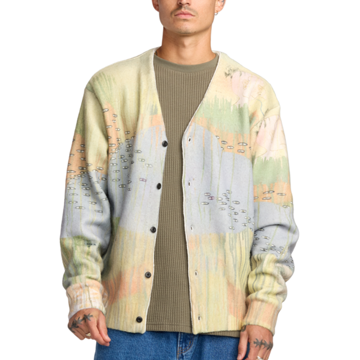 RVCA - Ed Archive Cardigan - Multi - Strickjacke