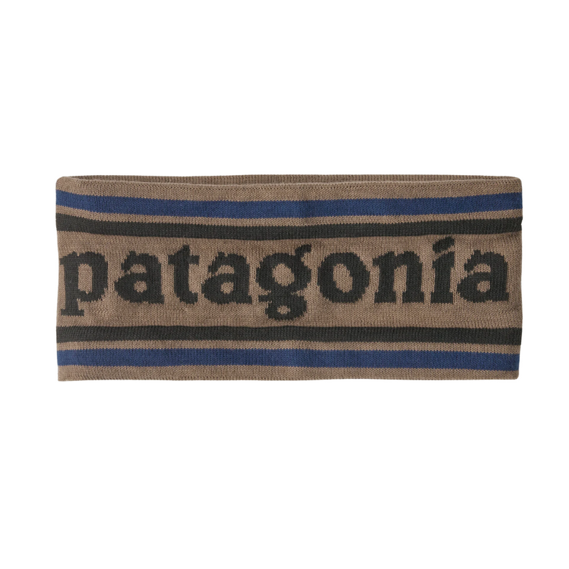 Patagonia - Powder Town Headband - Park Stripe: Marlow Brown - Stirnband
