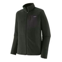 Patagonia - Ms R1 Air Jkt - Old Growth Green - Isolation-Fleece