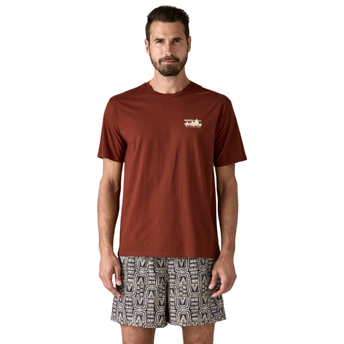 Patagonia - Ms 73 Skyline Organic T-Shirt - Dried Vanilla - T-Shirt