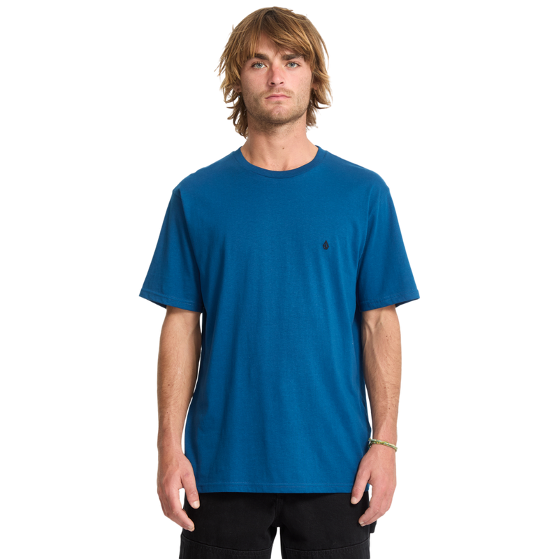 Volcom - Stone Blanks BSC SST - Cosmic Blue - T-Shirt