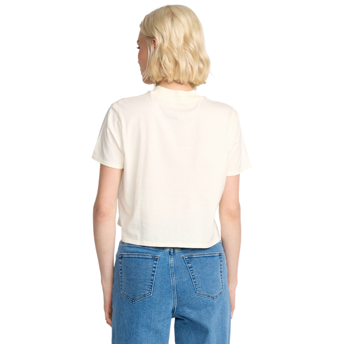 Volcom - Dial Crop Tee - Bone - T-Shirt
