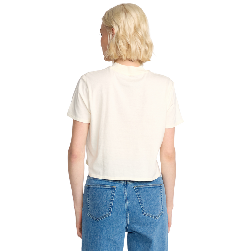 Volcom - Dial Crop Tee - Bone - T-Shirt