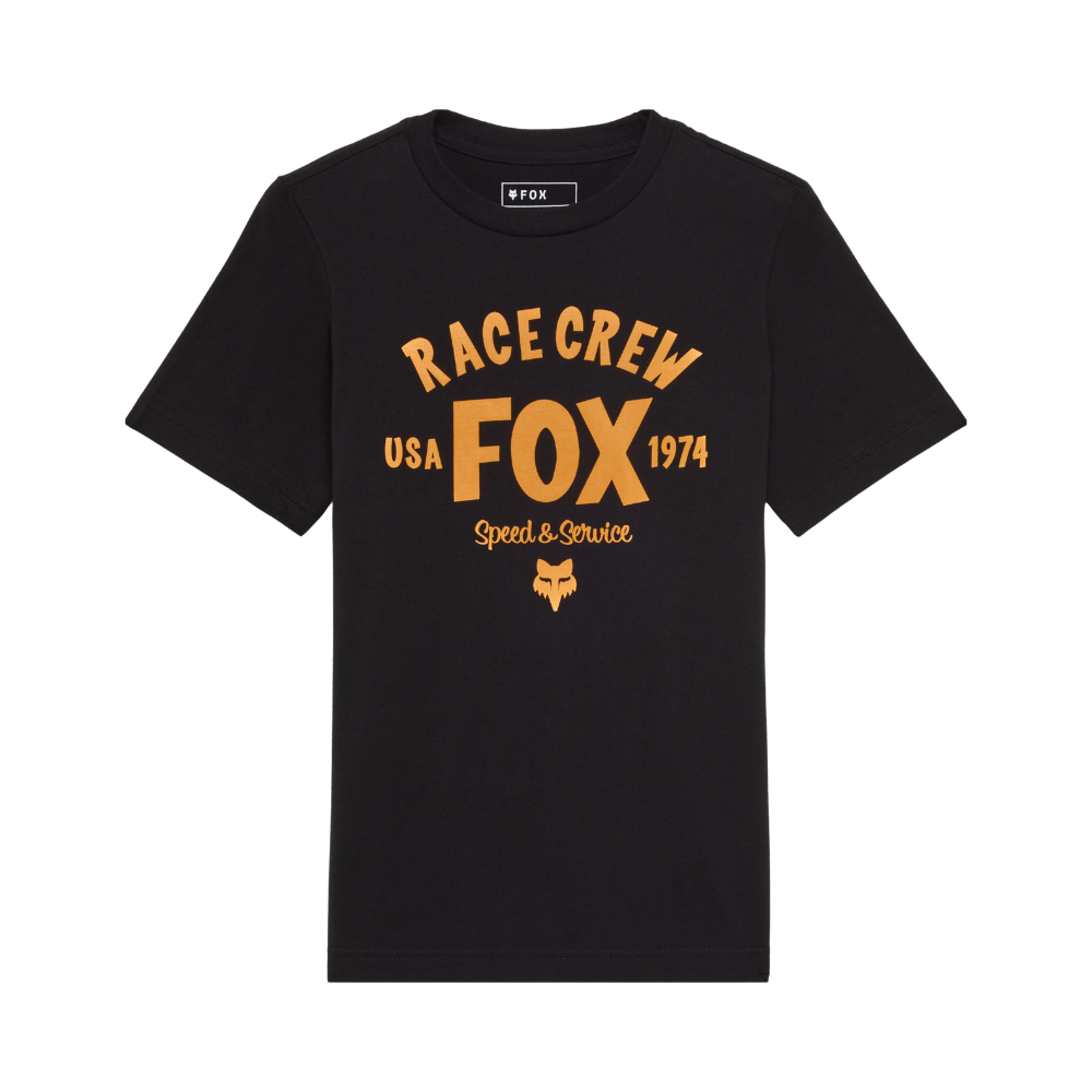 Fox - Yth Slogan SS Tee - Black - T-Shirt