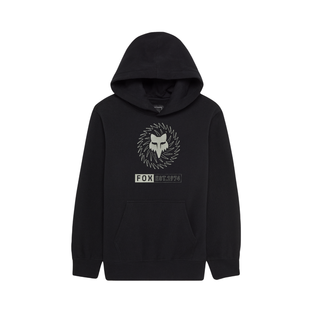 Fox - Yth Kairos Fleece PO - Black - Hoodie