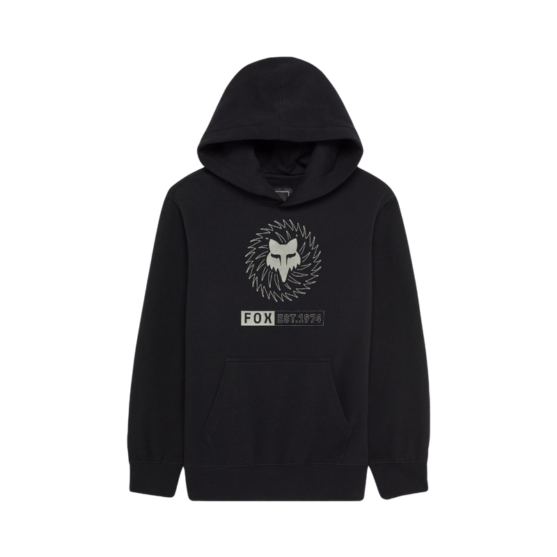 Fox - Yth Kairos Fleece PO - Black - Hoodie