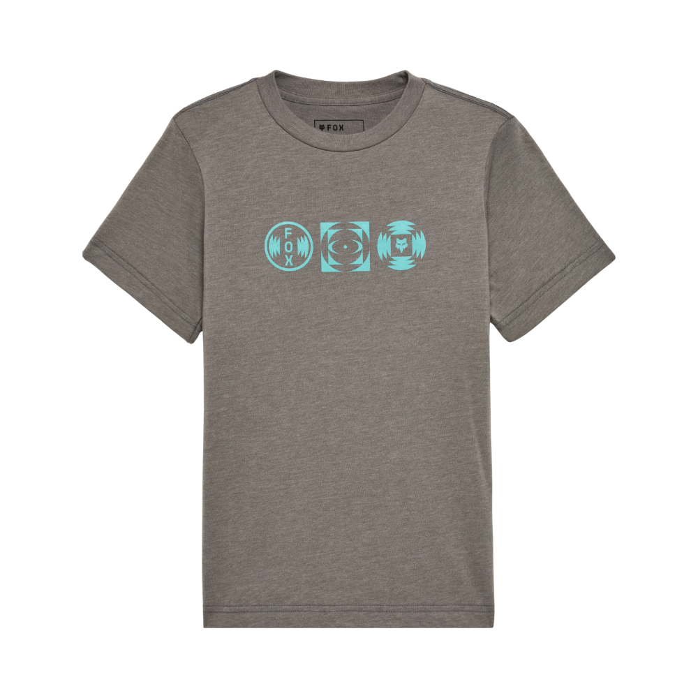 Fox - Yth Vision SS Tee - Heather Graphite - T-Shirt
