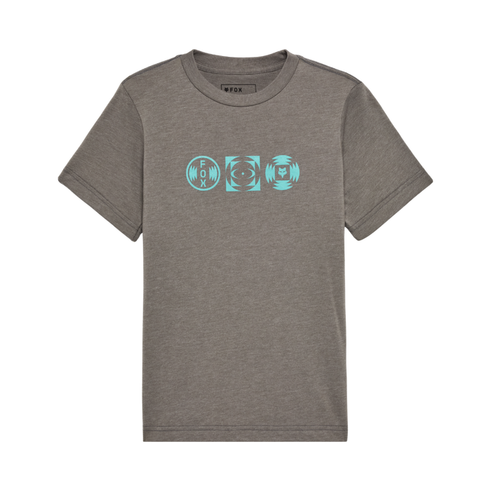Fox - Yth Vision SS Tee - Heather Graphite - T-Shirt