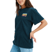 Roxy - Sunnyoversize Optic Wash - Anthracite - T-Shirt