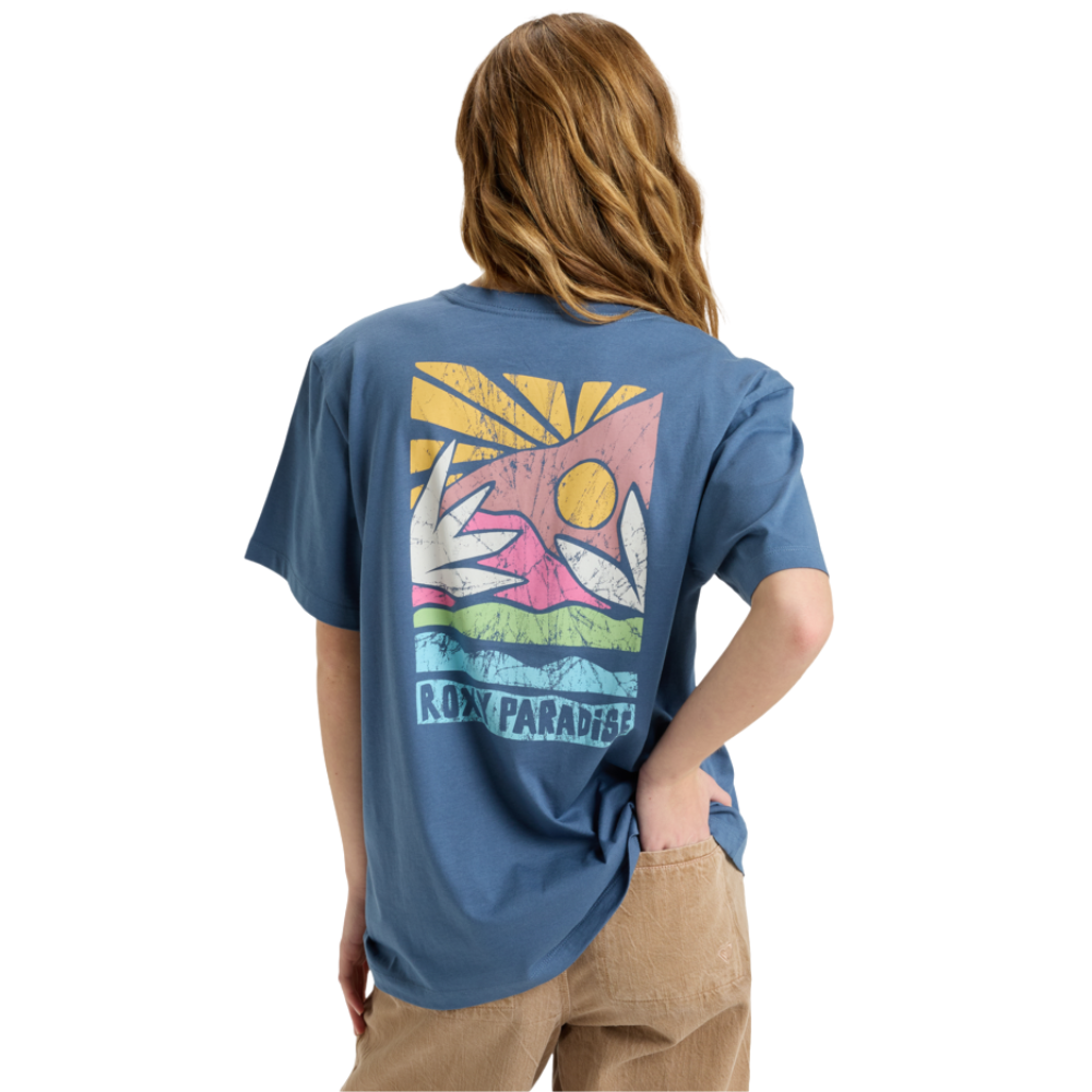 Roxy - Hangloose Poster - Vintage Indigo - T-Shirt