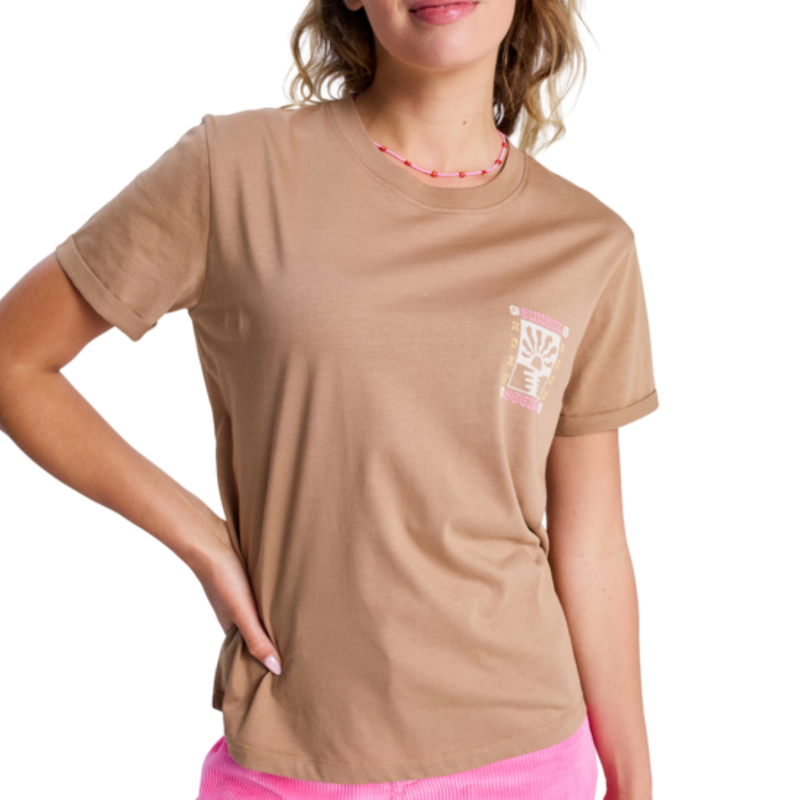 Roxy - Oceanregular Poster - Woodsmoke - T-Shirt