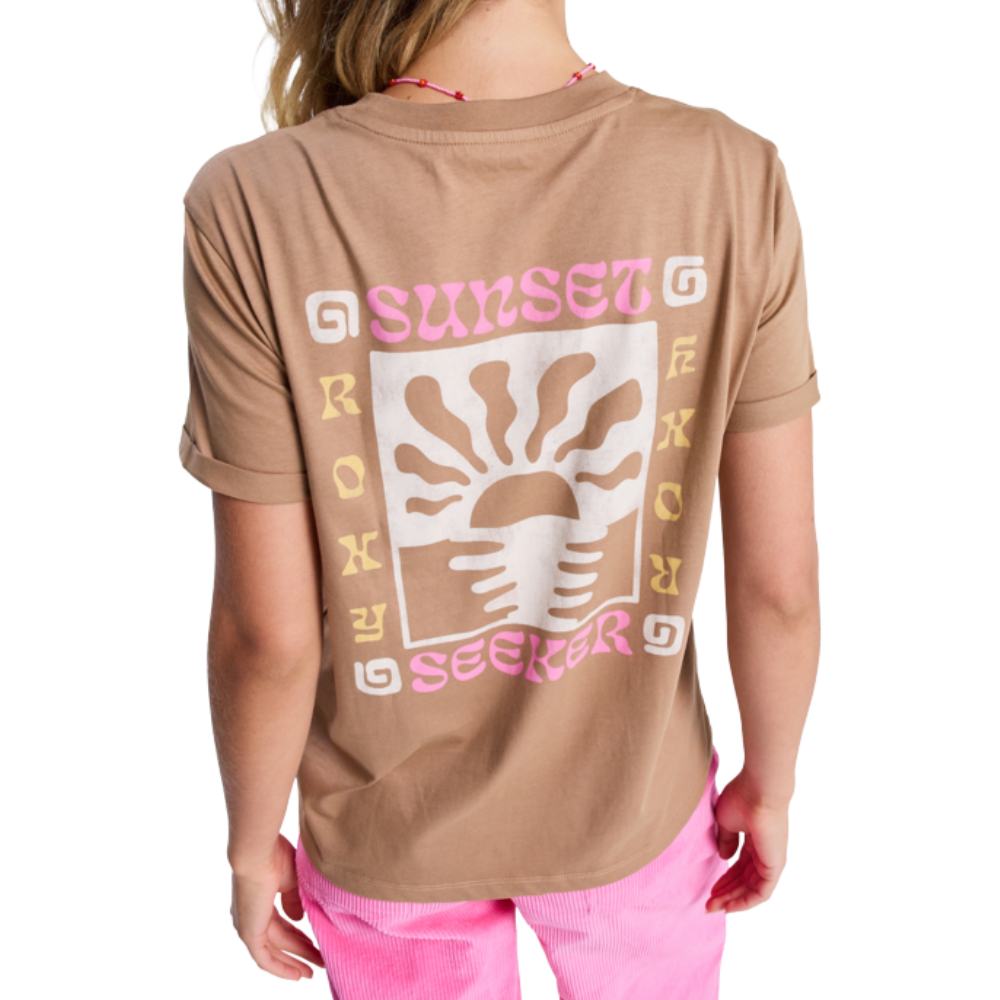 Roxy - Oceanregular Poster - Woodsmoke - T-Shirt