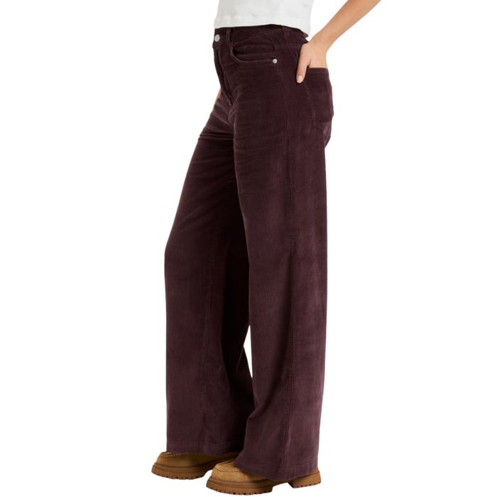 Roxy - Surf On Cloud Cord - Huckleberry - Baggy Fit Pant